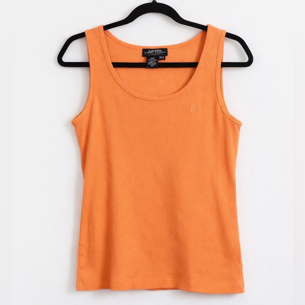 Ralph Lauren Ribbed Tank Top – Size Medium Petite